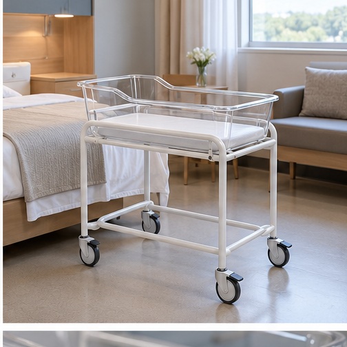 Baby Cradle represented in Maternity Wards