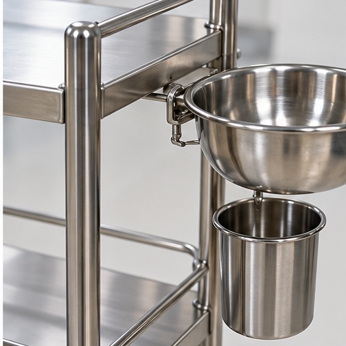 Dressing Trolley represented in Nursing Stations