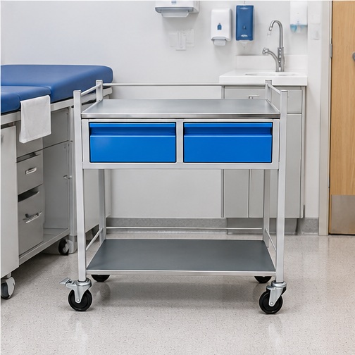 Drug Trolley represented in Treatment Units