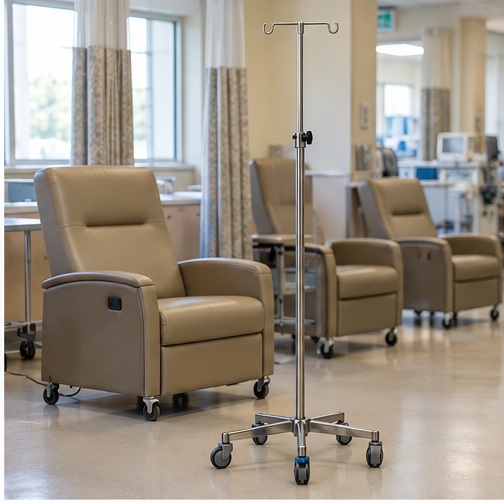 IV Stand represented in Patient Wards