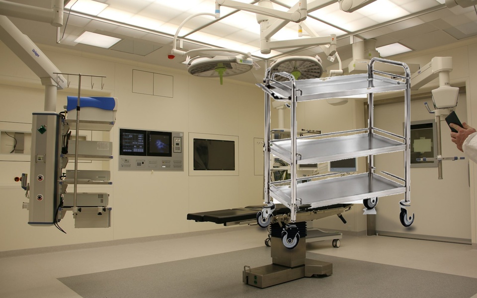 Medicine Trolley in ICU and Critical Care