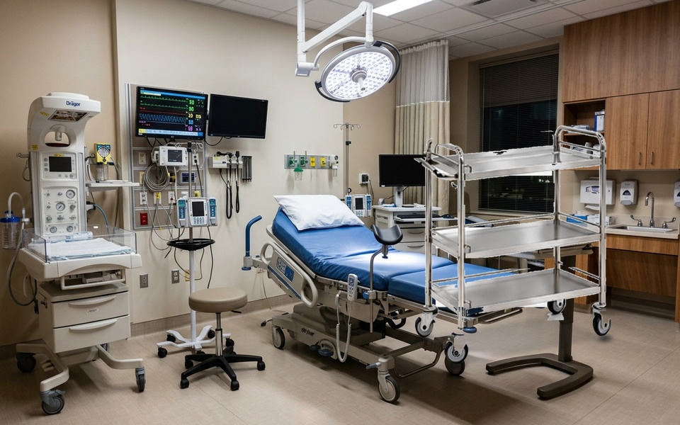 Medicine Trolley at Nursing Stations