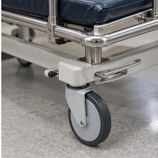 Stretcher Trolley represented in Treatment Rooms