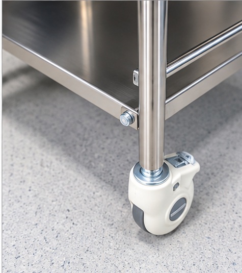 Three Shelves Instrument Trolley represented in Procedure Areas