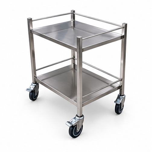 Two Shelves Instrument Trolley SRE010